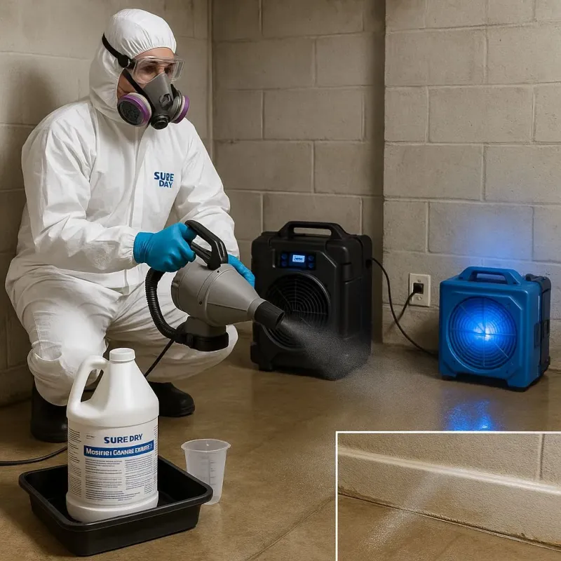 Sanitization and Odor Removal process in Topeka, IN